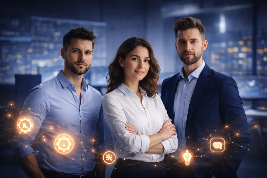 Équipe partenaire TI, cybersécurité et transformation numérique